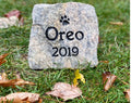 Custom pet tombstone