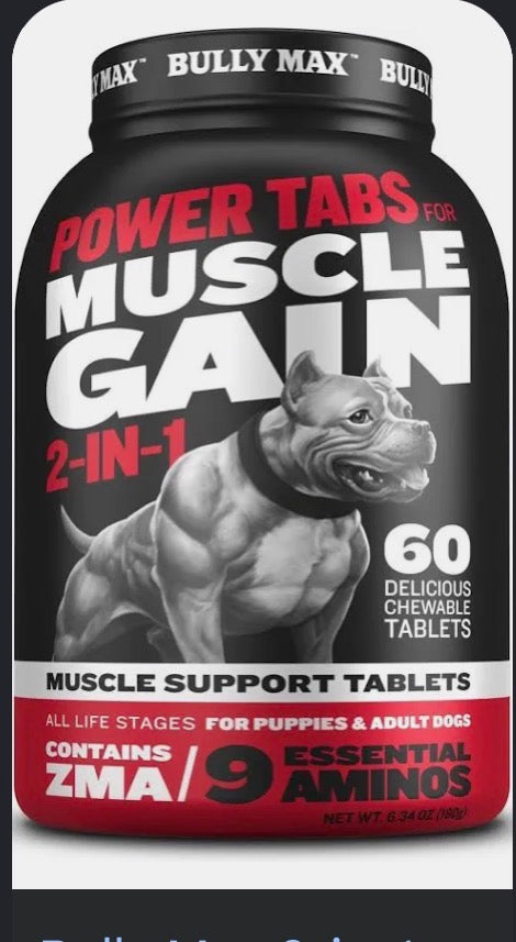 Muscle gain (dog protein)