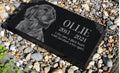 Custom pet tombstone