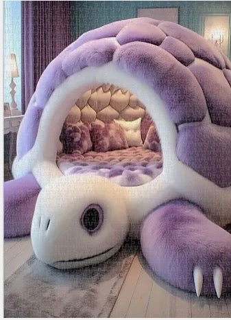 Baby bed turtle design