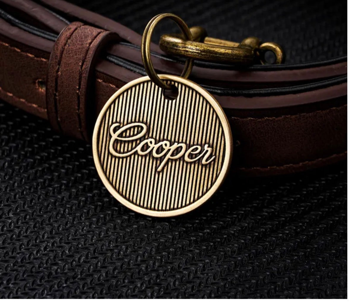 Custom dog tag