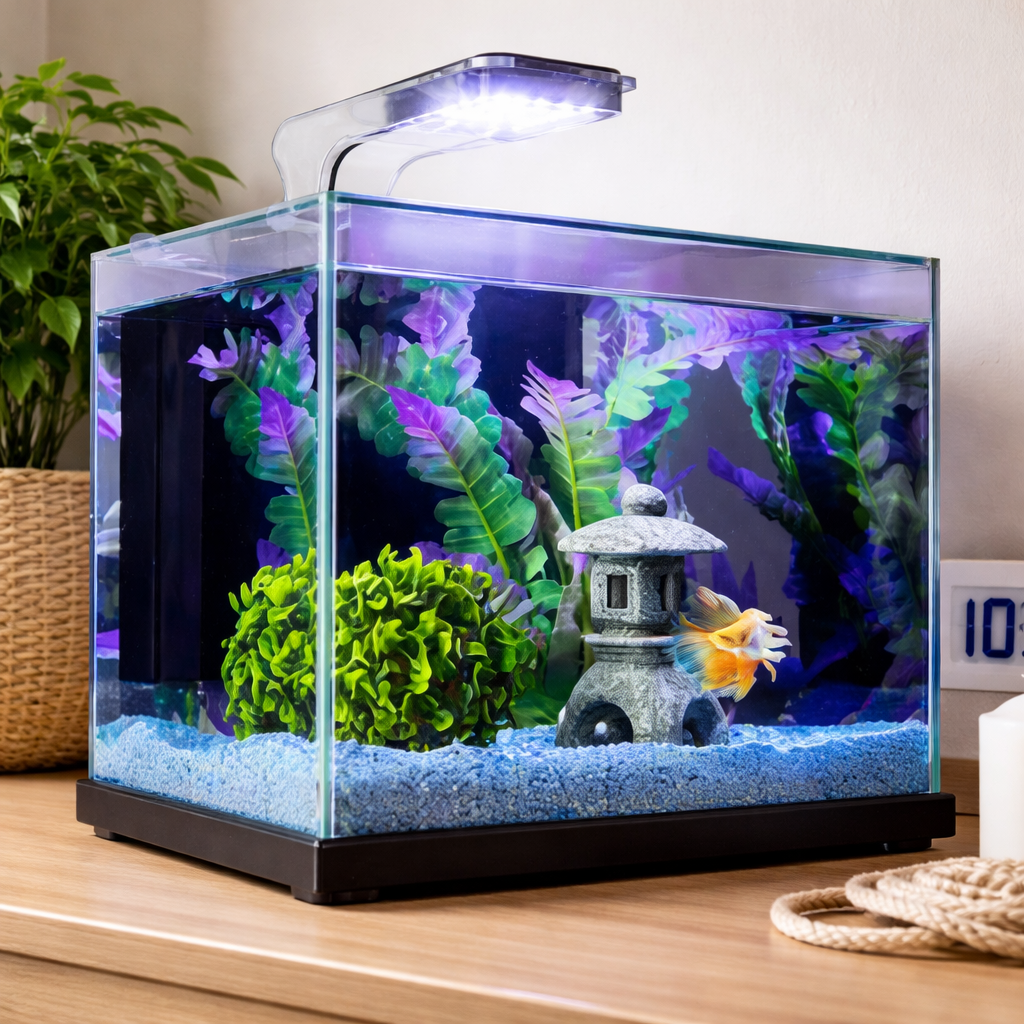 Watch tower glass tank